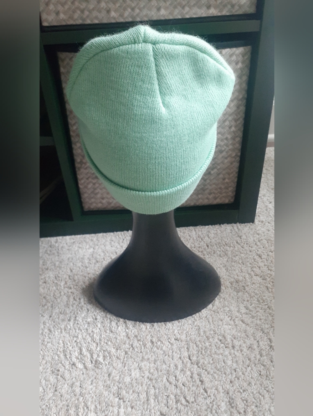 Olive & Pique Mint Knit Beanie - Picture 3 of 5